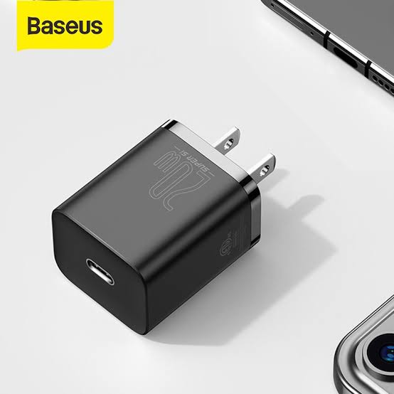 Baseus Super Si Quick Charger Type-C PD 20W For iPhone 12 CN Plug