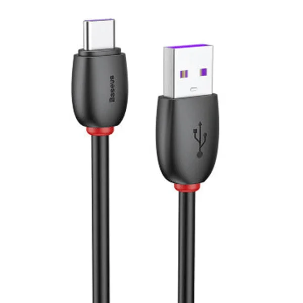 Baseus Purple Ring Huawei Flash Charge Cable USB Type-C 5A