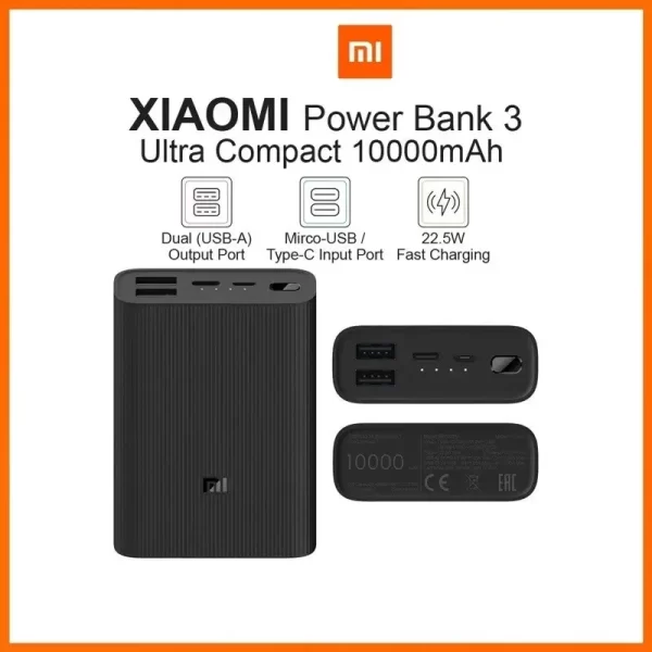 Xiaomi Mi PowerBank 3 Ultra