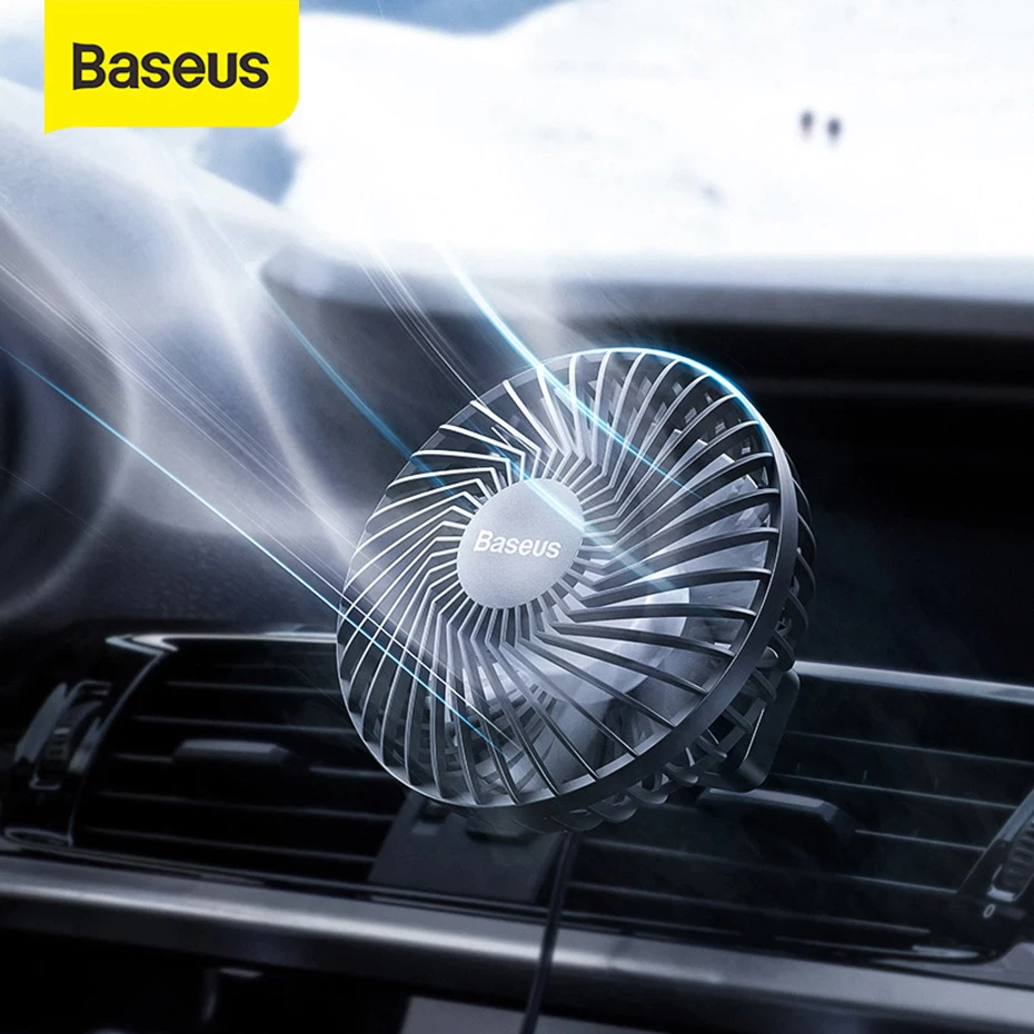 Baseus Car Air Conditioner Air Vent Fan
