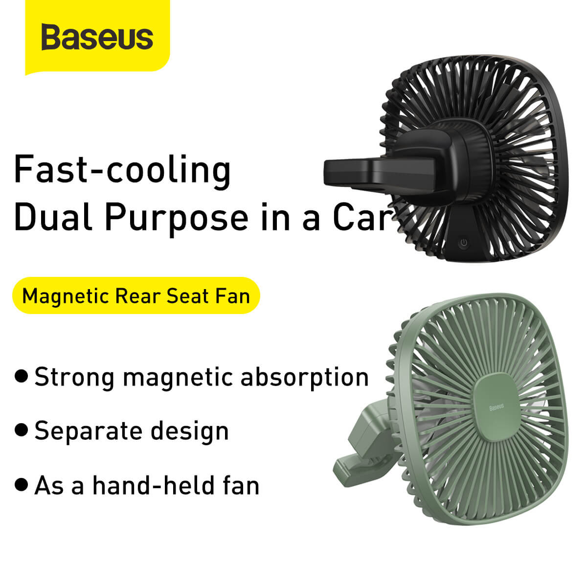 Baseus Natural Wind Magnetic Rear Seat