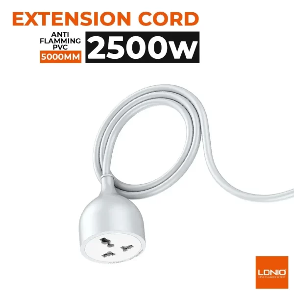 LDNIO SC1017 2500W 10A Extension Cord