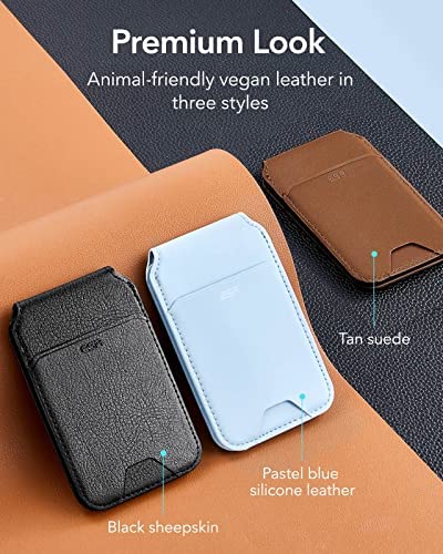 ESR HaloLock Vegan Leather Wallet Stand