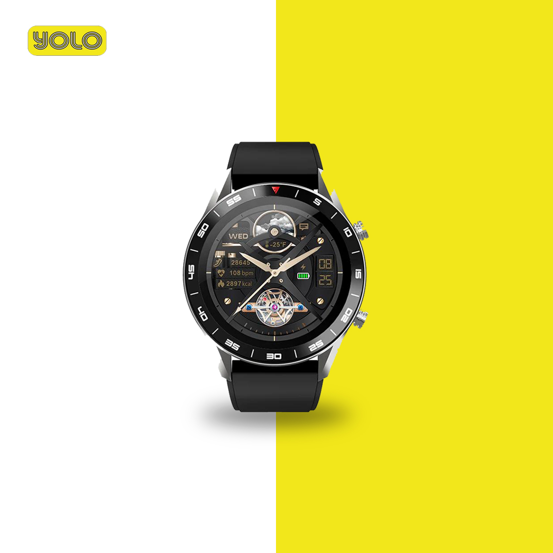 Yolo Fortuner Pro – 1.32 inch HD Display Calling Smart Watch - 6 Months Warranty
