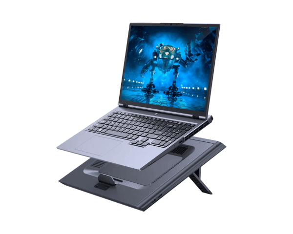 Baseus ThermoCool Heat-Dissipating Laptop Stand (Turbo Fan Version) Gray