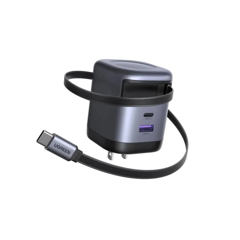 UGREEN 45W GaN Charger with Retractable USB-C Cable Price in Pakistan