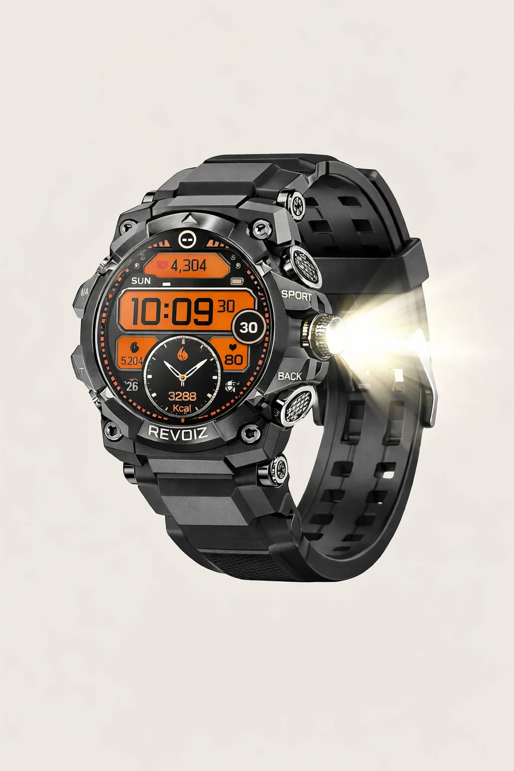 Revoiz Outrider AMOLED Smart Watch Bluetooth Calling & IP68 Waterproof price in Pakistan