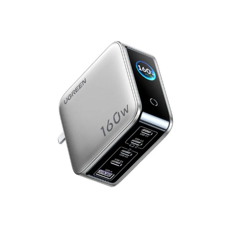 Ugreen X774 160W GaN Fast Charger with Digital Display + 240W USB-C Cable – 65635 Price in Pakistan