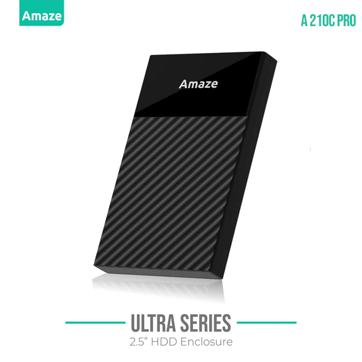 Amaze A210C Pro Ultra Series 2.5” SSD Enclosure 6Gbps Price in Pakistan
