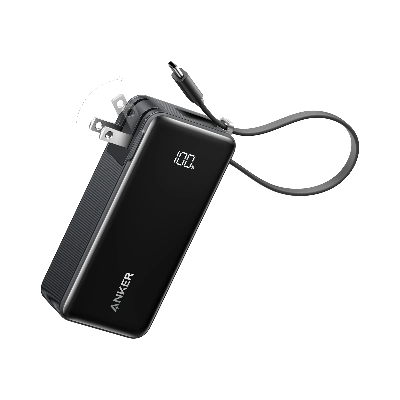Anker Power Bank 10000mAh Fusion 30W with Built-In USB-C Cable – A1637 Price in Pakistan