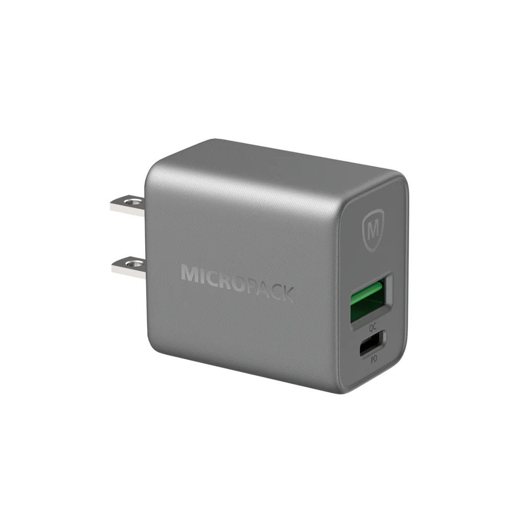 Micropack 33W USB-C Fast Charging Wall Charger Dual Port – MWC-233PD Price in Pakistan
