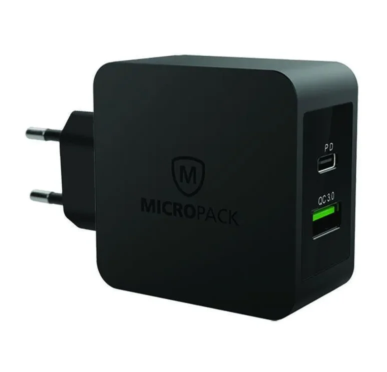 Micropack Wall Charger Dual Port Fast Charging 48 Watt – MWC- 248PD Price in Pakistan
