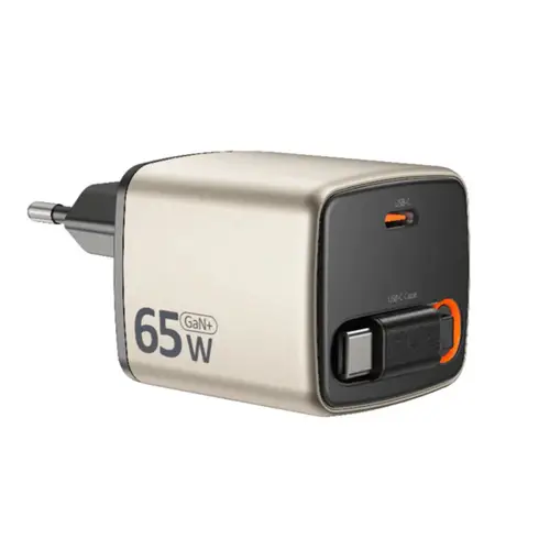 Micropack 65W GaN Fast Charging Wall Charger with Retractable Cable – MWC-265 Price in Pakistan