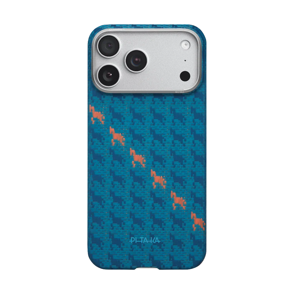 Pitaka Ultra-Slim Protective Case for iPhone 17 Pro Indigo (PitaTap™) – HR1702P Price in Pakistan