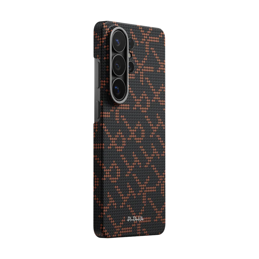 Pitaka Leaping Orange/Black (Aaron Button) Edge Case for Samsung Galaxy S26 Ultra – KS2602UPTK Price in Pakistan