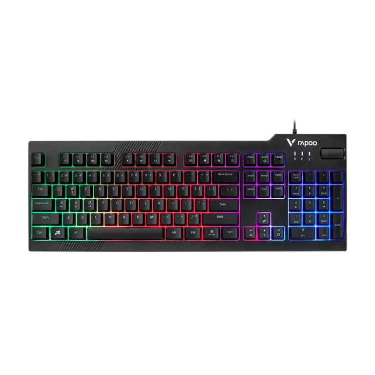 Rapoo V50S RGB Backlit Gaming Keyboard – Black Price in Pakistan