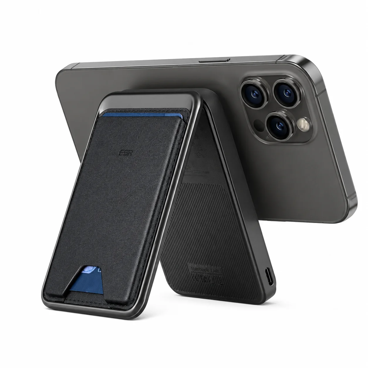 ESR Halolock Power Bank Wallet 5000mah- Midnight Black Price in Pakistan