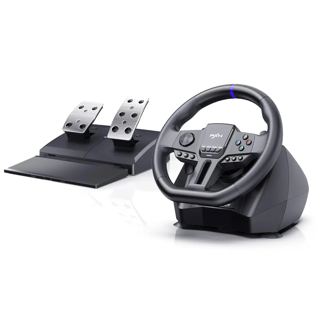 PXN V9 Gen2 Racing Steering Wheel with Pedals & Shifter – Black Price in Pakistan