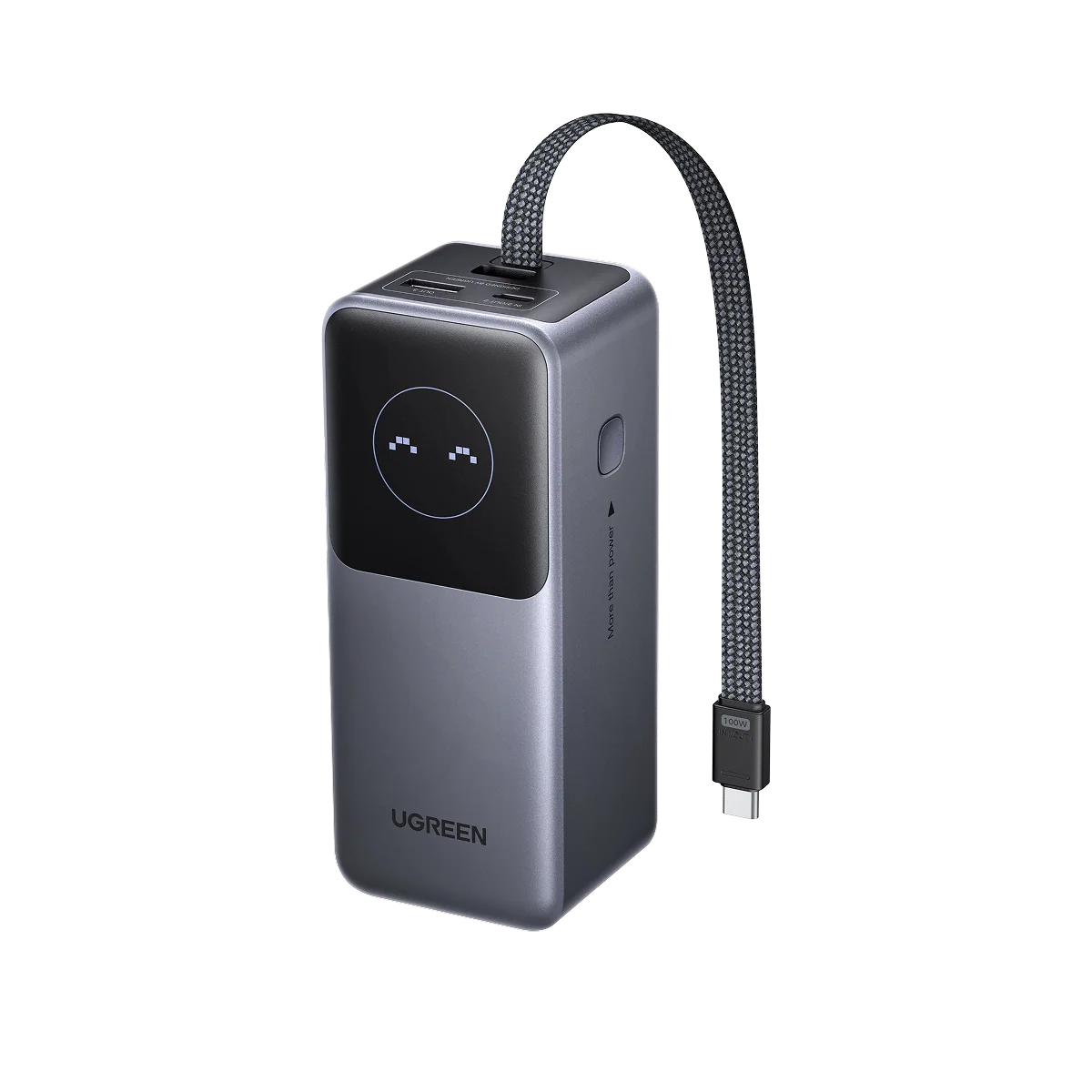 UGREEN Nexode Power Bank 130W 20000mAh with Built-in USB C Cable – 55365 Price in Pakistan